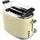 Cecotec Toaster 2 Scheiben Toast&Taste 1000 Retro Double Beige,