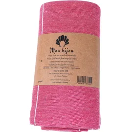 Mon Bijou Hamamtuch 200 x 200 cm rot