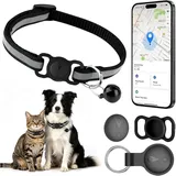 Gps-katzen-tracker, Gps-katzenhalsband, Gps-hunde-tracker Kompatibel Mit Ios Und Android, Hunde-tracker Ohne Sim-karte, Monatsabonnement, Tracker-halsband Für Katzen Und Hunde, Standort, Zeit, Wasserd
