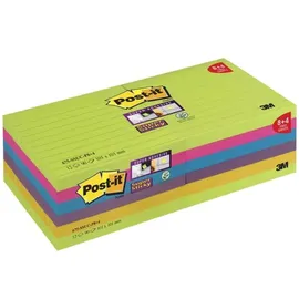 Post-it Super Sticky Notes liniert, 101x152 mm