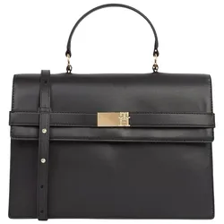 Tommy Hilfiger Henkeltasche TH Heritage Flap Satchel black