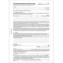 RNK Formularblock Pachtvertrag A4