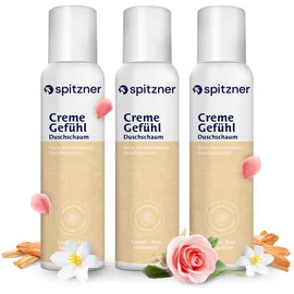 Spitzner Duschschaum Creme Gefühl 3 x 150 ml