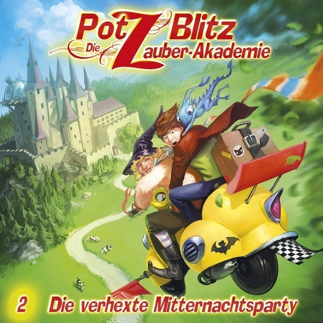 Potz Blitz  Die Zauber-Akademie - Die Verhexte Mitternachtsparty 1 Audio-Cd - Christoph Piasecki (Hörbuch)