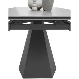 stolkom sp. z o.o. Esstisch 160 x 76 x 90 cm grau/schwarz