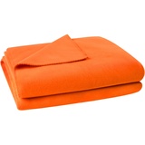 Zoeppritz Soft-Fleece Decke 110 x 150 cm papaya