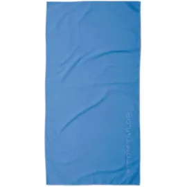 Tom Tailor Fitnesstuch Sporthandtuch 50 x 100 cm blau