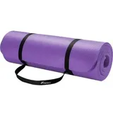 TRESKO Yogamatte Fitnessmatte Gymnastikmatte rutschfest, 185 x 60 x 1 cm,