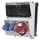 Mennekes Steckdosen-Kombination 920005 IP44 Blau 3 St.