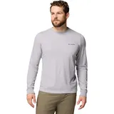 Columbia CSC Seasonal Logo Long Sleeve Tee columbia grey hthr, meadowland (040) L