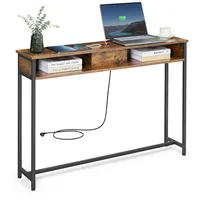 VASAGLE Konsolentisch 90 x 30 x 75 braun