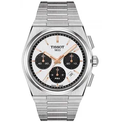 TISSOT -PRX Automatik Chronograph Herrenuhr Silber Automatik 42mm- T137.427.11.011.00