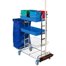 FloorStar Reinigungswagen PW 3 verchromt 1 St.