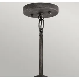 Elstead Lighting Ashland Bay 5-flg. Ø 66,3 cm grau Aluminium, Glas, Metall