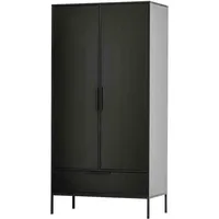 Woood Adam Garderobenschrank 100 x 0 x 0 schwarz