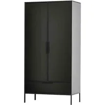 Woood Adam Garderobenschrank 100 x 0 x 0 schwarz