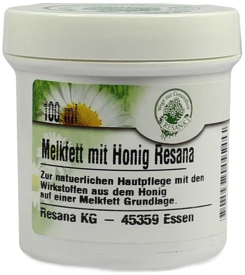 Melkfett MIT Honig Resana Salbe 100 ml