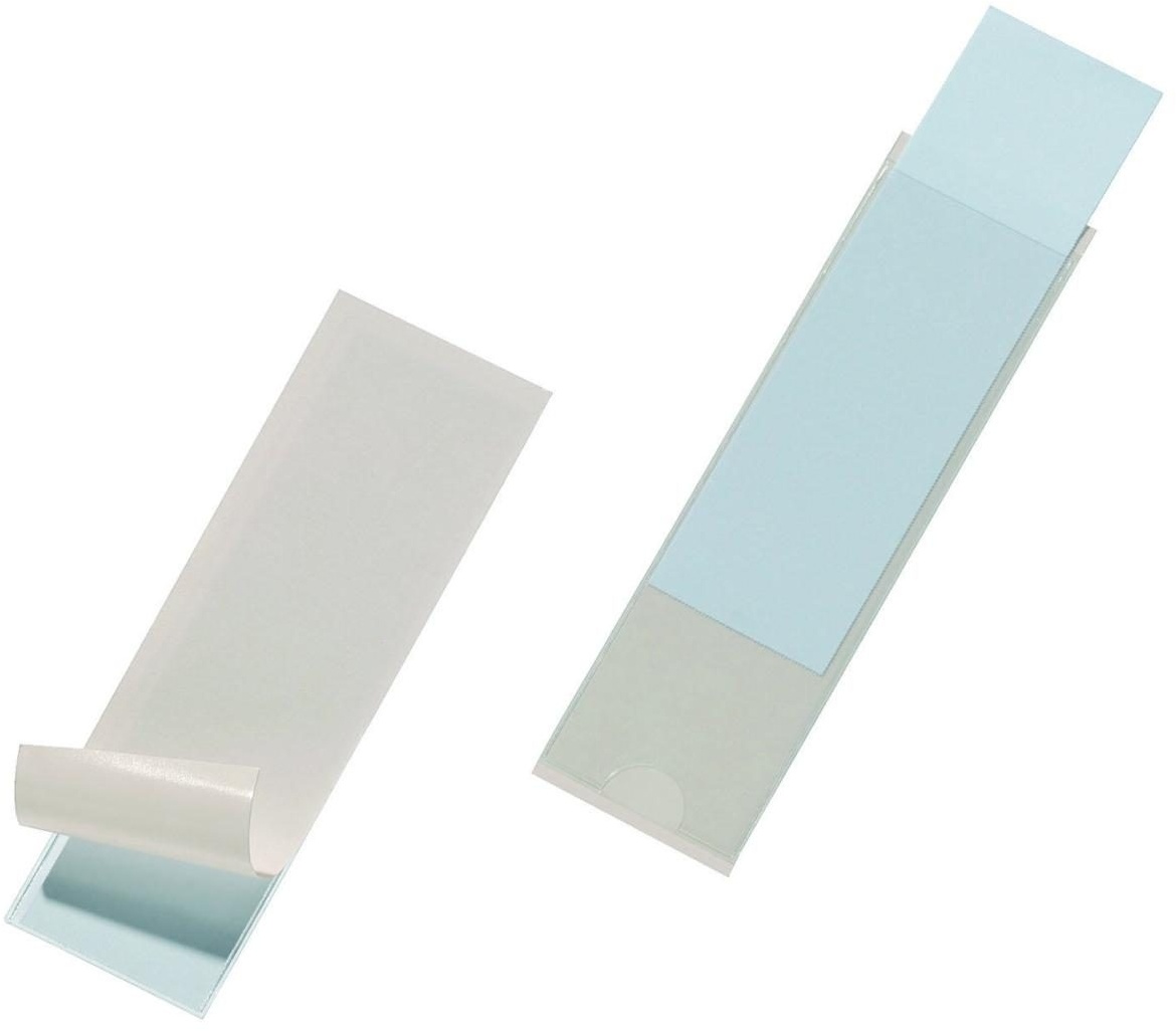 Produktbild DURABLE Beschriftungsschilder mit selbstklebender Hülle 10,4 x 3,2 cm