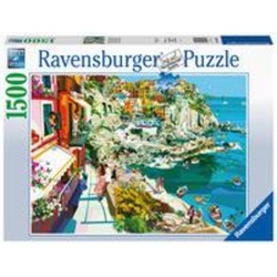 Ravensburger Puzzle Ravensburger Puzzle 16953 Verliebt in Cinque Terre 1500 Teile Puzzle, 1500 Puzzleteile