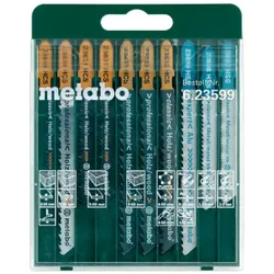 Metabo Stichsägeblattsortiment - SP 10-teilig, für Holz+Metall+Kunststoffe