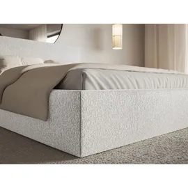 Selsey Softie Slim 160 x 200 cm Hellgrau
