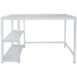 VDD Industrial Vintage Design Desk Tough - Computertisch - Industriedesign - 120 cm breit - weiß - Weiß