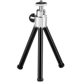 Hama Mini-Stativ Ball XL schwarz/silber