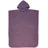 Wörner Badeponcho WÖRNER "Badeponcho Uni" Gr. L, mauve, L:100cm, Baumwolle, Hausmäntel, maschinenwaschbar, trocknergeeignet
