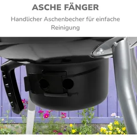 ARTI CASA Kugelgrill schwarz