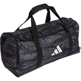 adidas Dufflebag Linear Camo grau M