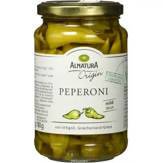 Alnatura Bio Peperoni, 350g (Abtropgewicht - 180g)