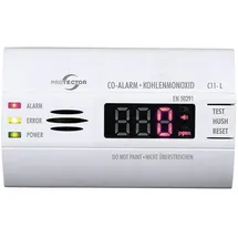 PROTECTOR C11-L Kohlenmonoxid-Melder Weiß