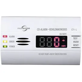 PROTECTOR C11-L Kohlenmonoxid-Melder Weiß