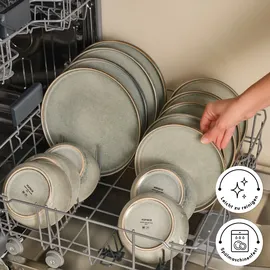 KARACA Earth Collection Geschirrset 55-tlg. grau