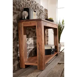 Massivmoebel24 Shaman Konsolentisch 115x40x76cm braun