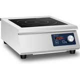 Royal Catering Induktionsplatte Induktionskocher Kochplatte, Silber