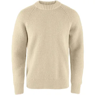 Fjällräven Övik Waffle Pullover - Light Beige - M