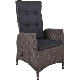 Garden Pleasure Braga Set 7-tlg. Grau/Braun/Schwarz