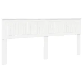 vidaXL Kopfteil Weiß Holzwerkstoff