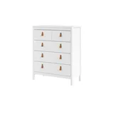 Möbel Kraft Madrid 82,1 x 99 x 38 cm Weiß