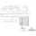 Villeroy & Boch Collaro Waschbeckenunterschrank C04900RK 160 x 55 cm Stone Oak