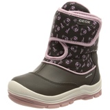 GEOX Baby Mädchen B Flanfil Girl B Abx Stiefeletten,20 EU,Black Dk Pink