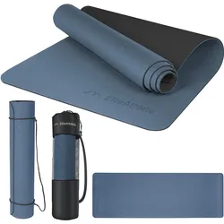 EliteAthlete® Yogamatte - Sportmatte - Fitnessmatte - Yoga Matte - 183x61x0.6 cm EINHEITSGRÖSSE