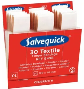 Salvequick Nachfüller 1x30 Pflaster, elastisch