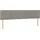 vidaXL Boxspringbett 200 x 200 cm Hellgrau