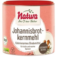 NATURA Bio Johannisbrotkernmehl, 100g - kalorienarmes pflanzliches Bindemittel