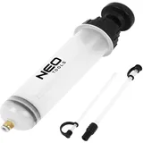 NEO TOOLS Thorstone Ölabsaugpumpe, Ölabsauger, Ölabsaugspritze, Ölabsaugpistole, Ölabsauger, für Bremsflüssigkeit, Getriebeöle, Kühlmittel, Motor | 200ml/500ml/1500ml