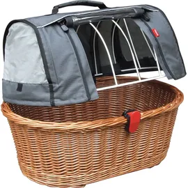KLICKfix Doggy Basket Plus braun