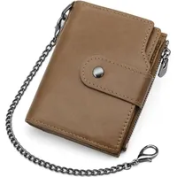 Luxuskollektion REETEE Geldbörse Herren Portemonnaie kaffeebraun