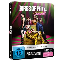 Birds of Prey: The Emancipation of Harley Quinn 4K Ultra-HD Steelbook [Limited Edition] [Blu-ray] (Neu differenzbesteuert)